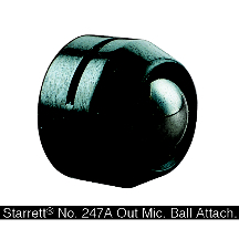 GAUGE BALL ATTACHMENT 0.2 DIA. F/MICROMETERS - Ball Attachments